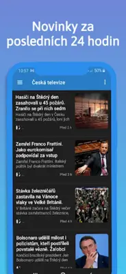 České zprávy android App screenshot 3