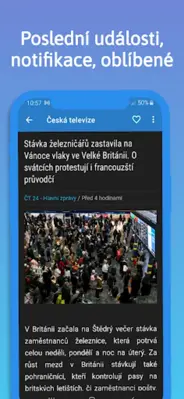 České zprávy android App screenshot 4