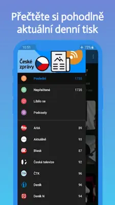 České zprávy android App screenshot 5